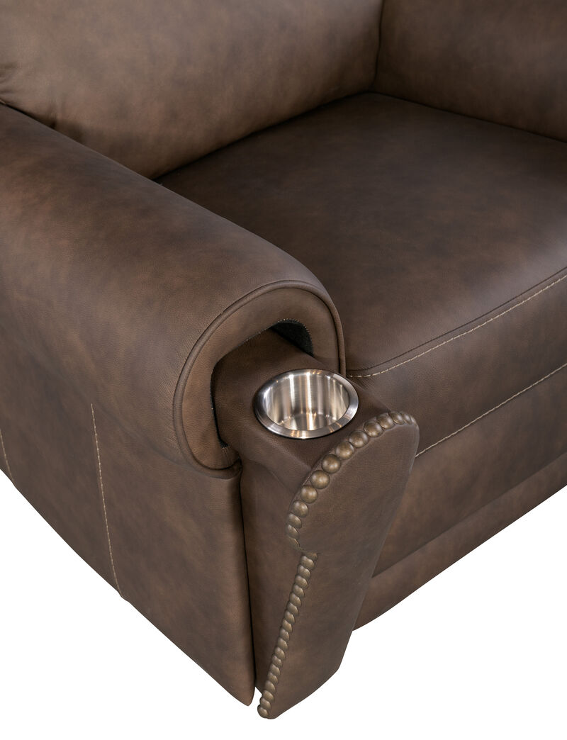 Duncan Power Recliner with Power Headrest & Lumbar
