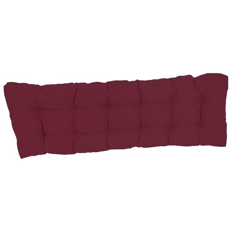 Blazing Needles 55-inch by 19-inch Tufted Solid Twill Bench Cushion