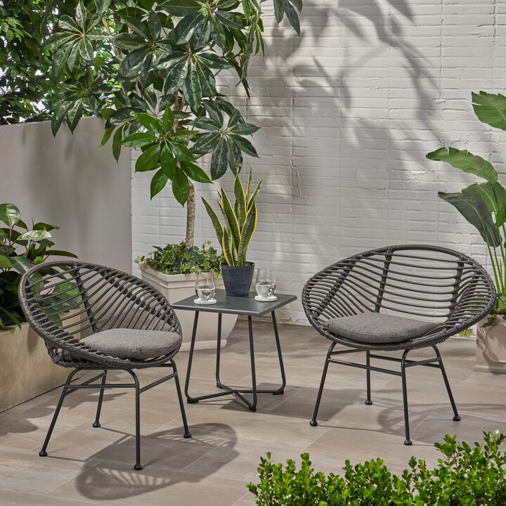 Merax Outdoor Basket Chair Set of 2
