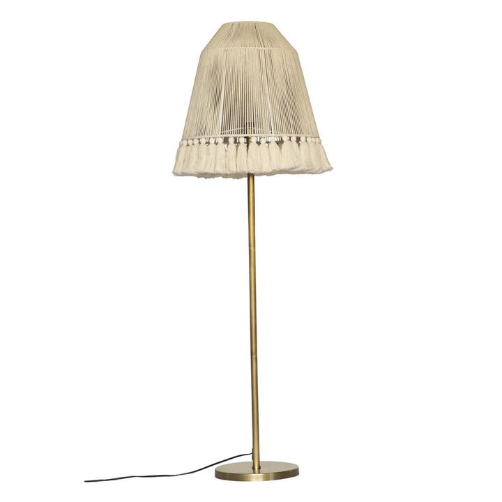 Belen Kox Boho Chic Cotton Floor Lamp, Belen Kox