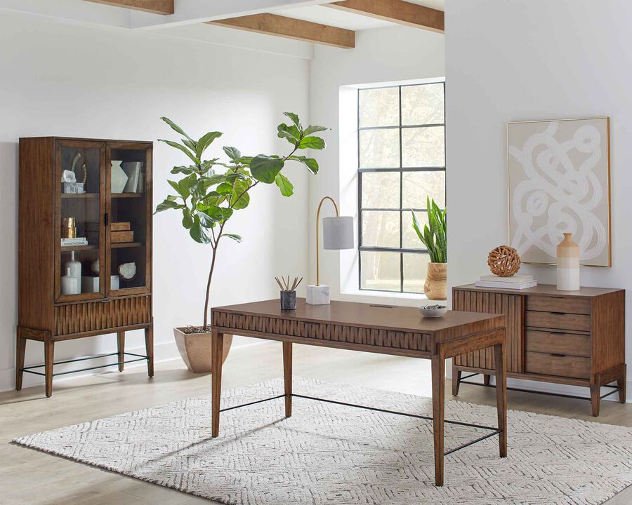 Delray Small Console With File Drawer