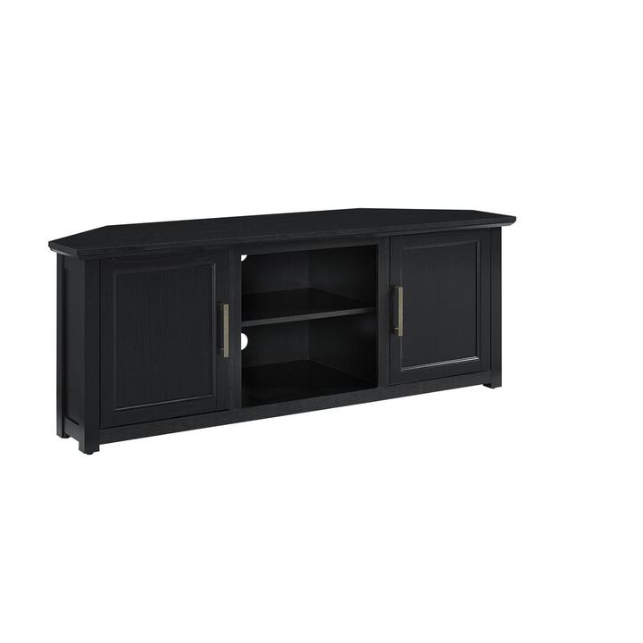 Camden 58" Corner Tv Stand Black