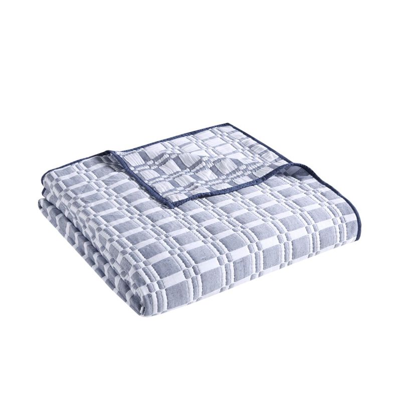 Gracie Mills Jefferey Reversible Matelasse 3-Piece Coverlet Set