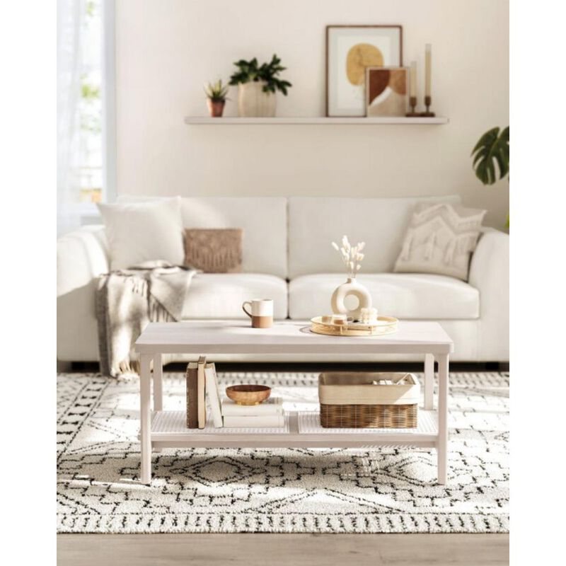 2-Tier Coffee Table for Stylish and Functional Living Room Design