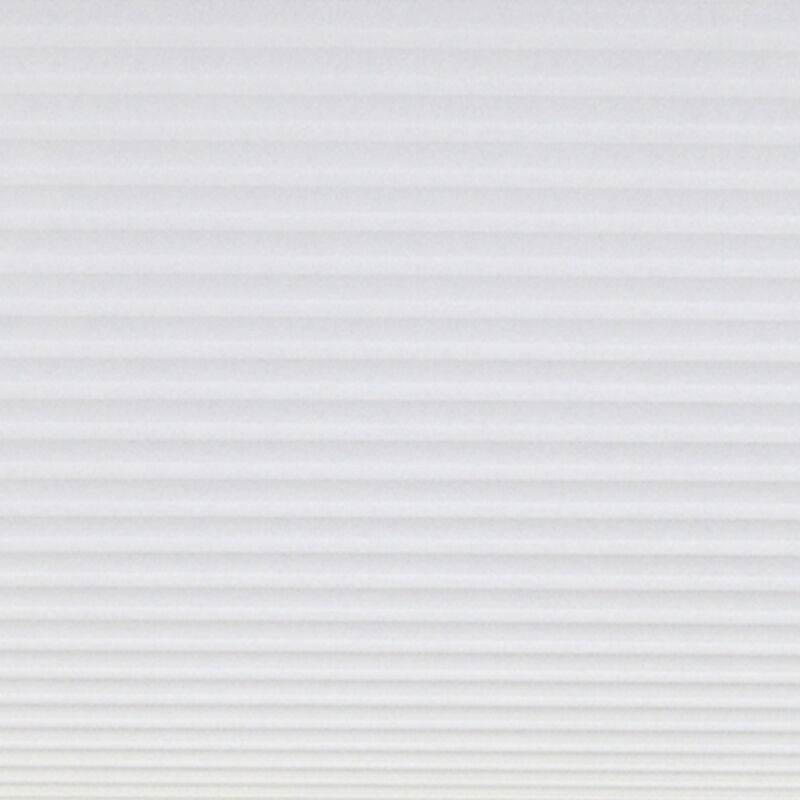 Versailles Home Fashions Cordless Honeycomb Insulating All Season Light Filtering Cellular Window Shade 27" X 72" White