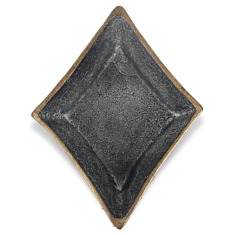 Isano Cast Iron Catchall Dish - Diamonds