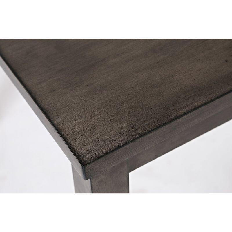 Jofran Greyson Heights 5 Pack Dining Set - Counter Height Table with 4 Stools