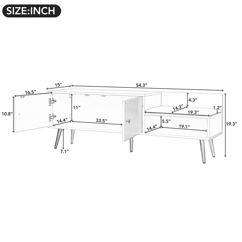 Clihome Modern Shoe Storage Bench with Hidden Storage and Upholstered Cushions for Bedside, Living Room and Entryway (White)