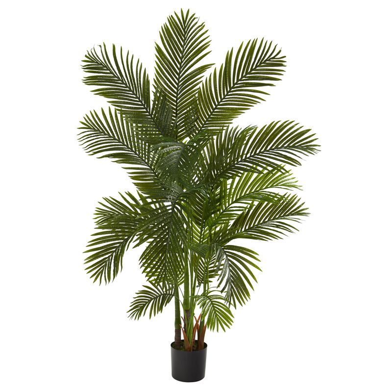 Hivvago 6 Feet Areca Palm Artificial Tree