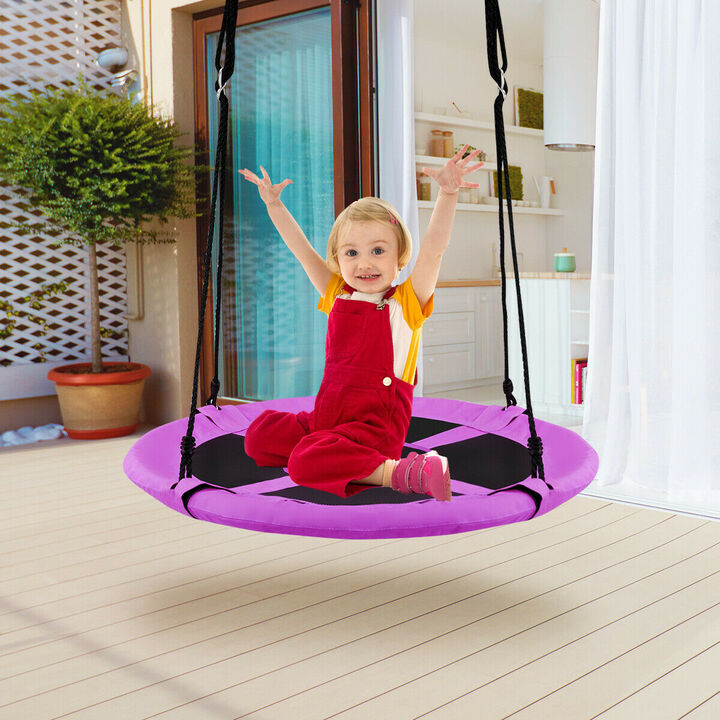 Flying Saucer Tree Swing Indoor Outdoor Play Set