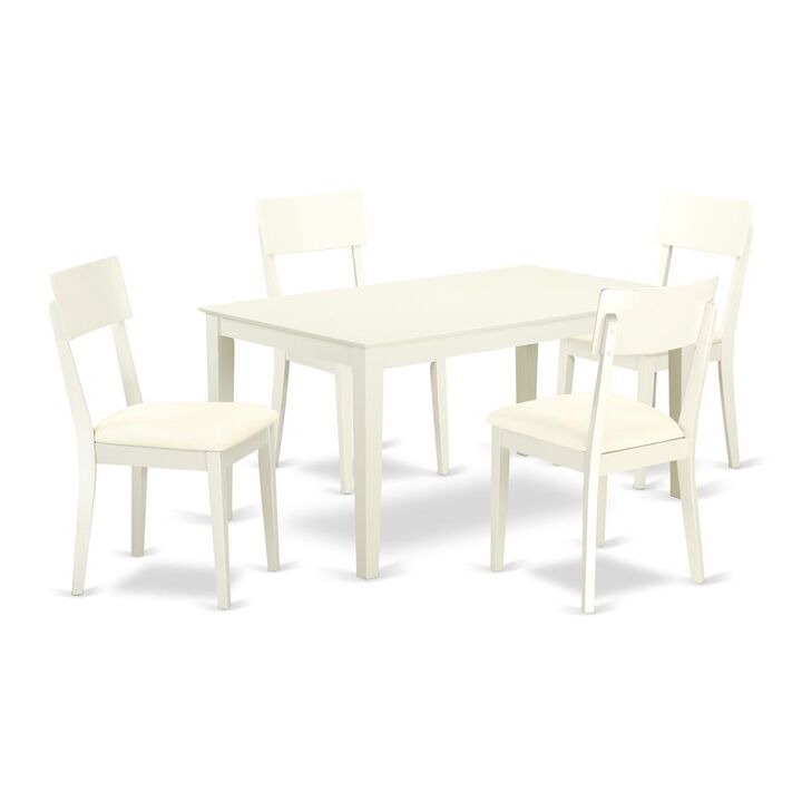 Dining Room Set Linen White