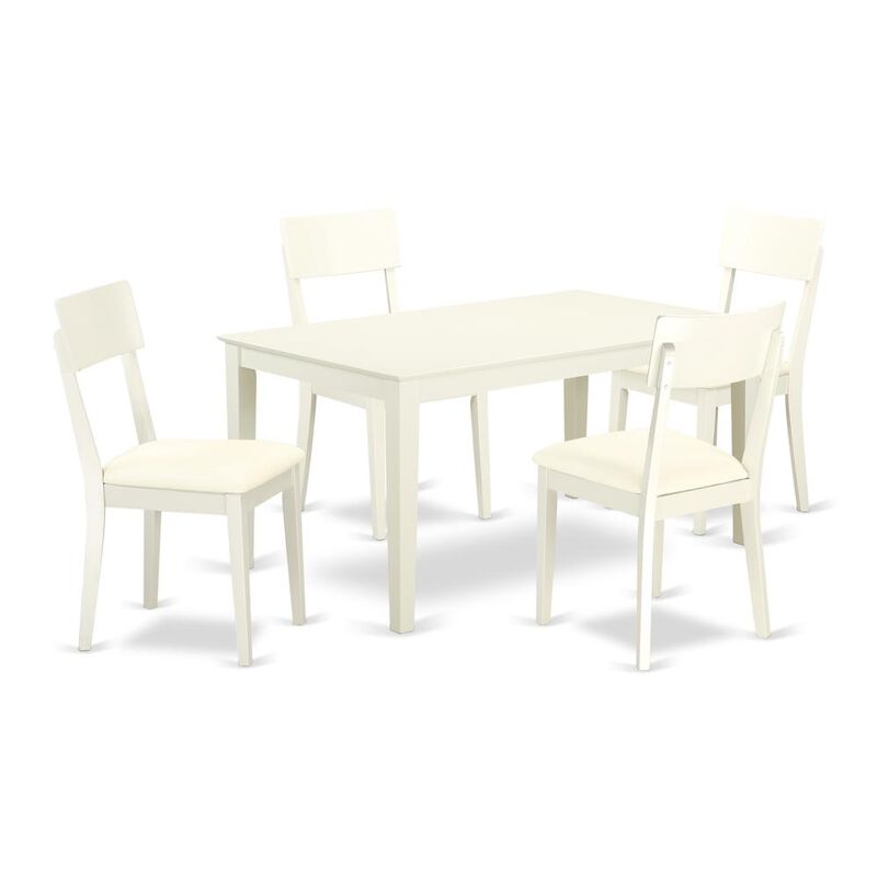 Dining Room Set Linen White