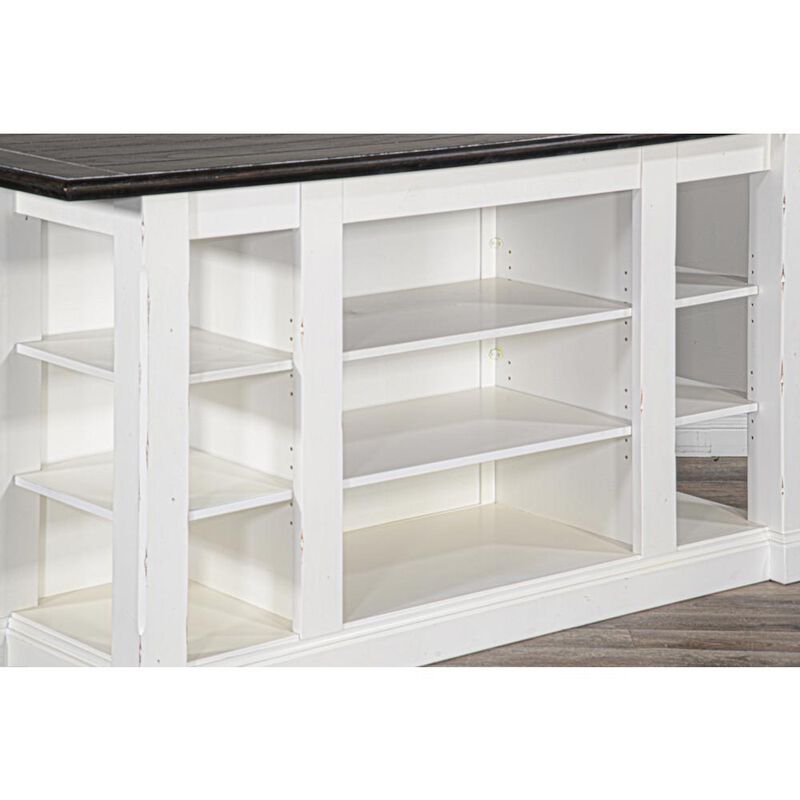 Sunny Designs Carriage House Kitchen Island, 13 Drop Leaf