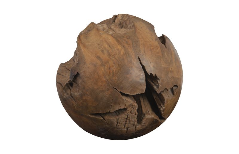 Teak Large Wood Ball