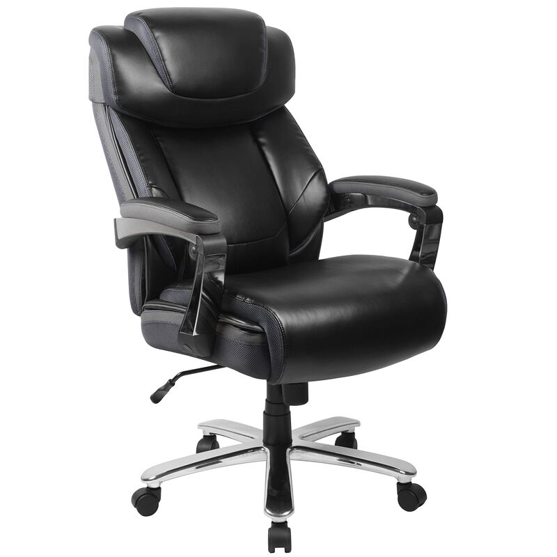 Brown 500LB High Back Chair