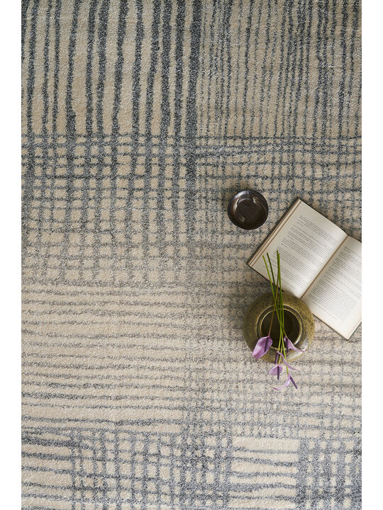 Emory EB05 Ivory/Grey 2'5" x 7'7" Rug