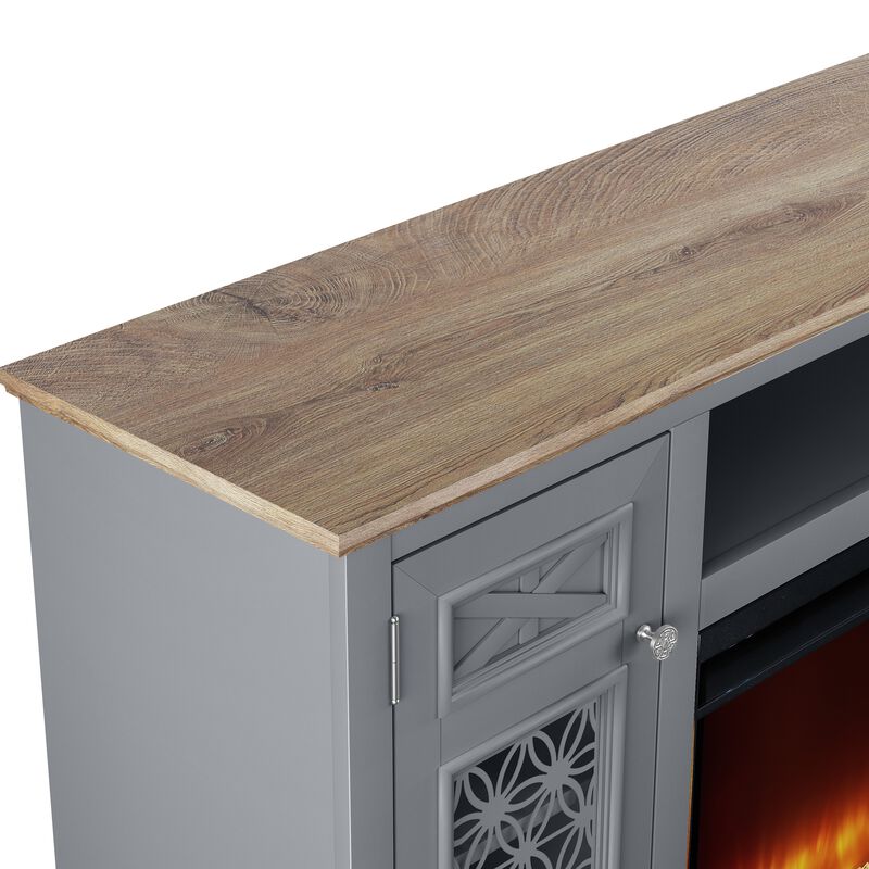 FESTIVO Stylish 70" TV Stand with Storage for TVs up to 80"