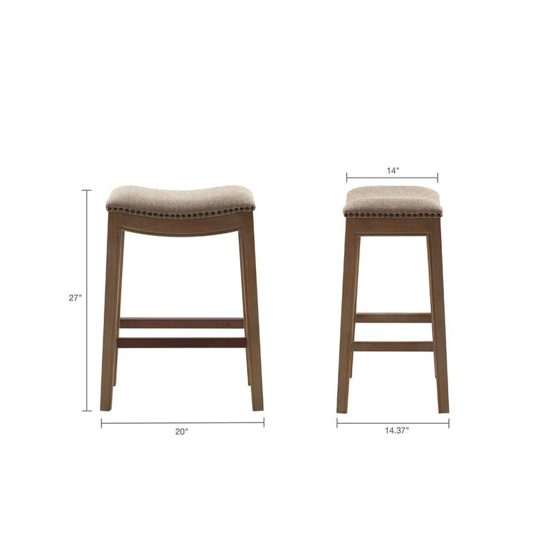 Madison Park Belfast Saddle Counter Stool,FUR101-0037