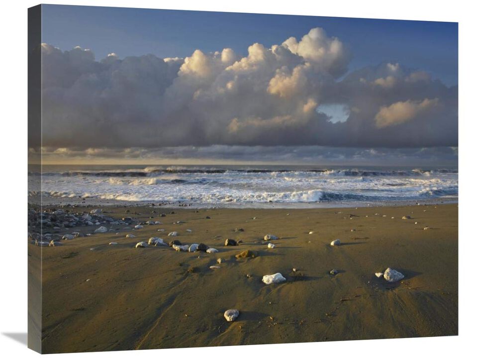 Beach and waves, Corcovado National Park, Costa Rica-Canvas Art-28x22