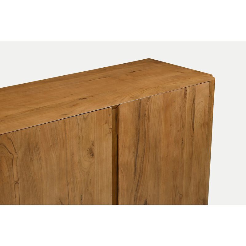 Alex Hamilton Percy 4-Door Sideboard in Acacia Tan