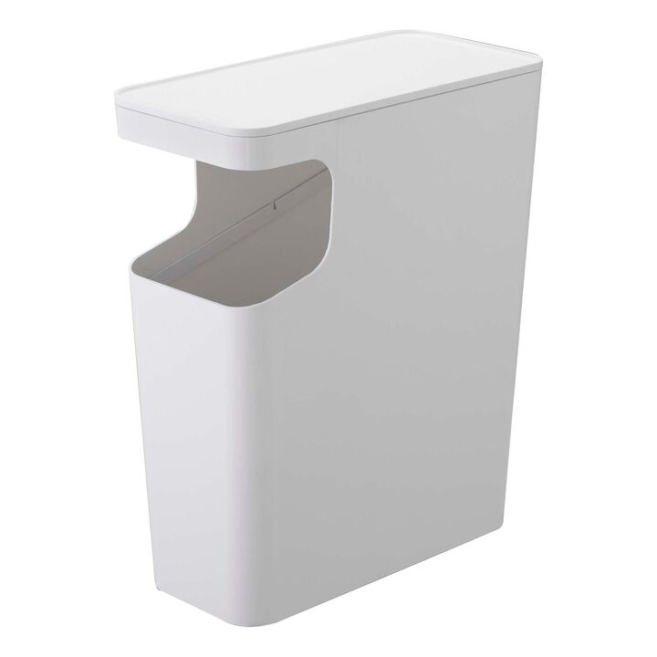 Side Table Trash Can