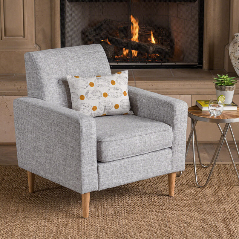 Merax Fabric Club Chair Accent Chair