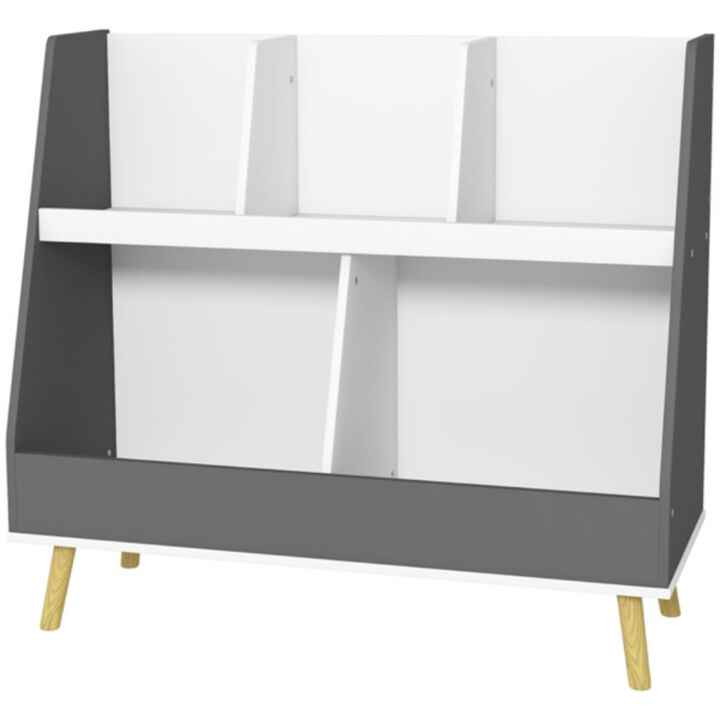 Sturdy Kids Bookcase with Open Shelves for Storytime Essentials