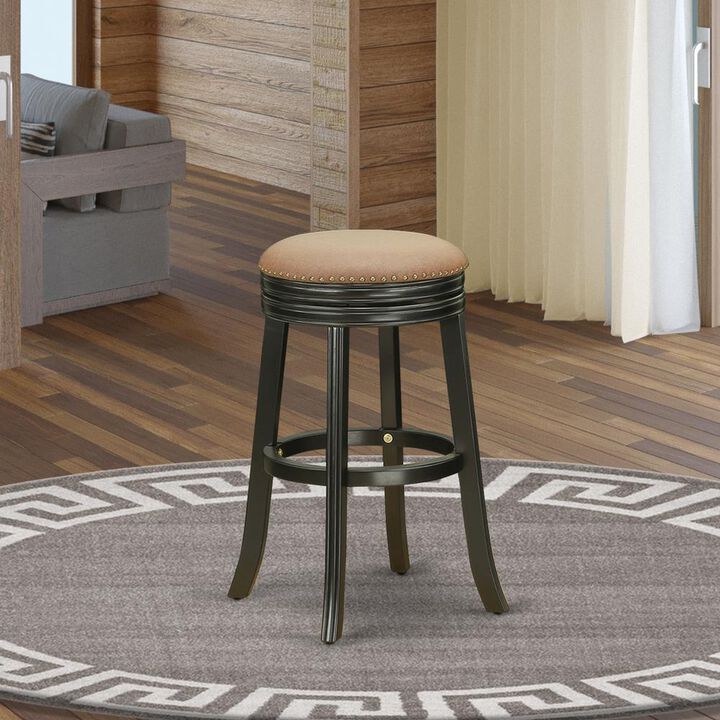 East West Furniture Barstools Brown Roast, DVS030-112