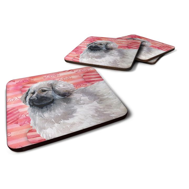 Caroline's Treasures Moscow Watchdog Love Decorative coasters, Multicolor