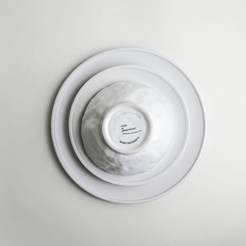 Stone by Mercer Project NENDO Stoneware 16 Piece Dinnerware Set