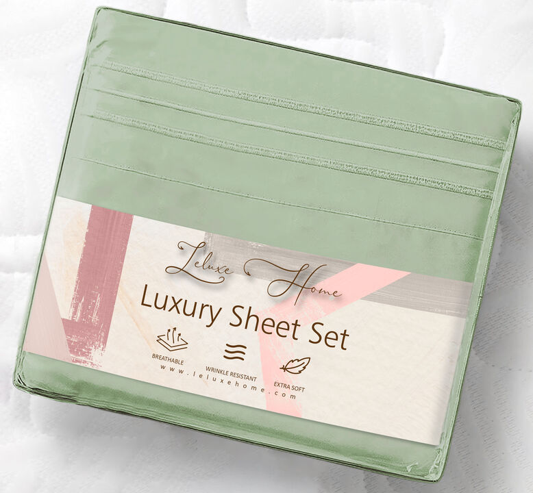 1800 Series Double Brushed Cooling Microfiber Sheet Set