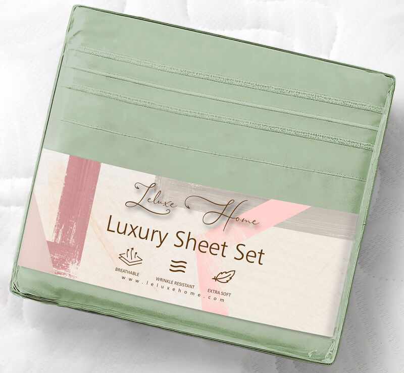 1800 Series Double Brushed Cooling Microfiber Sheet Set