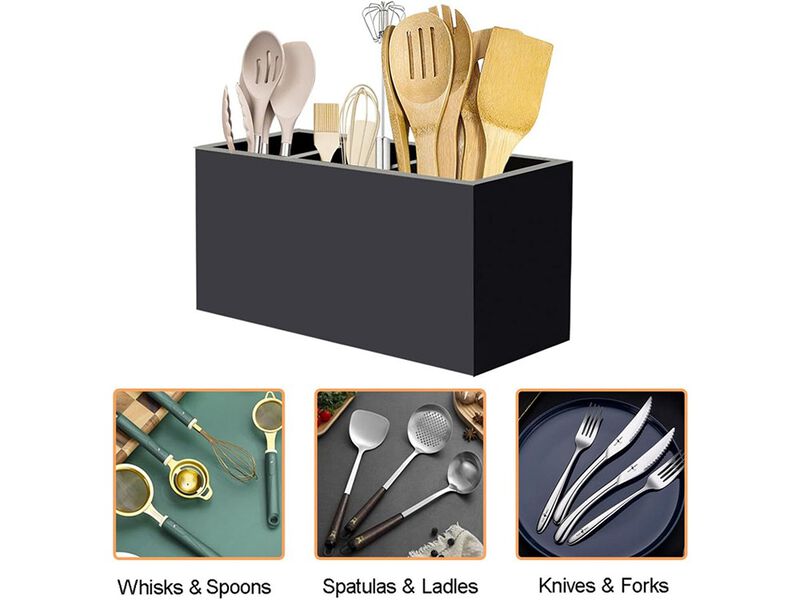 Wuudy Kitchen Utensil Holder for Countertop