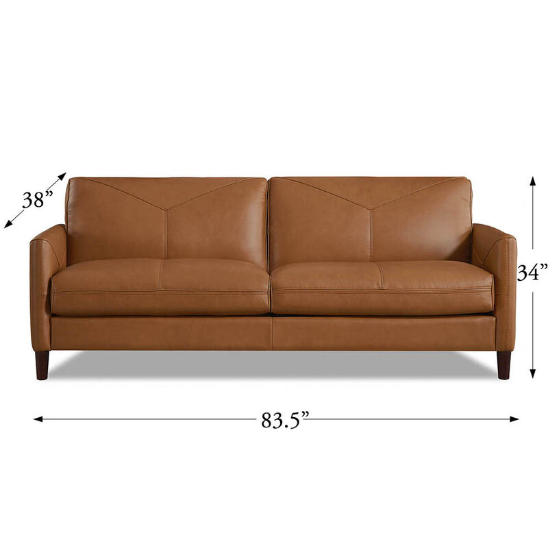 Yorkdale Top Grain Leather Sofa