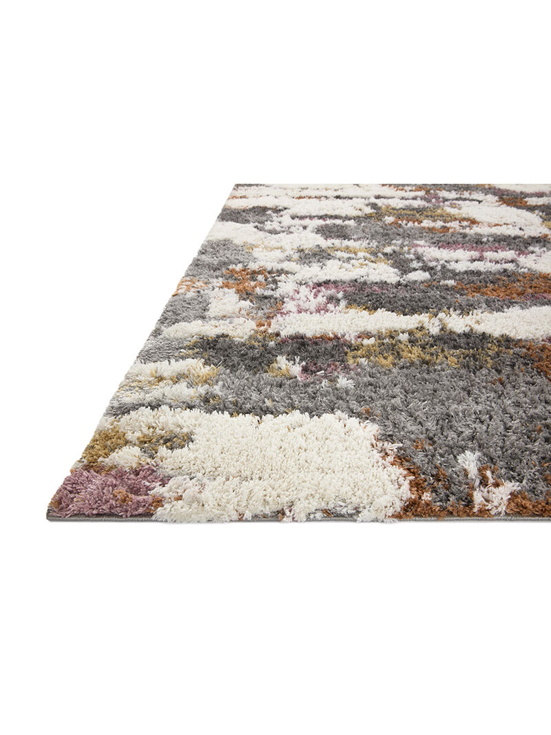 Levitt LEV04 Grey/Multi 7'10" x 10' Rug