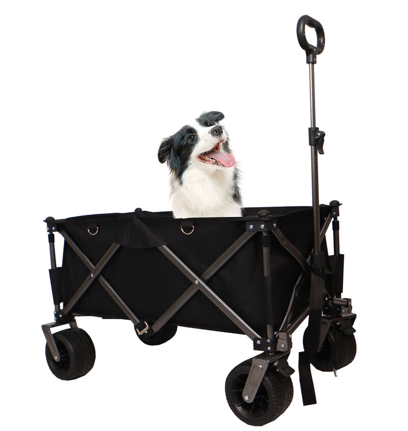 Streamdale Compact Folding Wagon Spacious for Hauling, Sturdy for Any Terrain