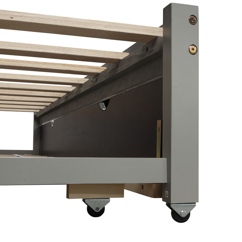 Merax Extending Daybed with Trundle