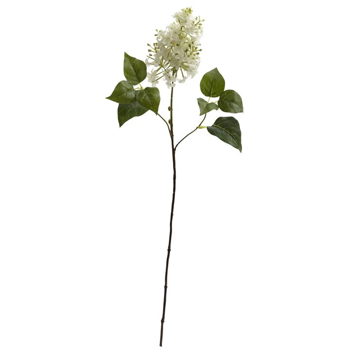 Nearly Natural 30-in Lilac Artificial Flower (Set of 6)