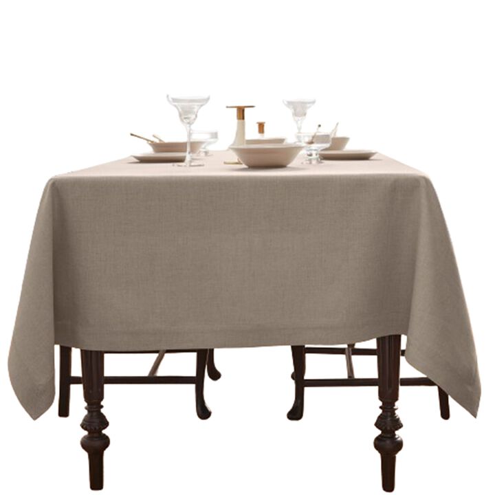 Solino Home 100% Pure Linen Tablecloth | Diana Medium Weight