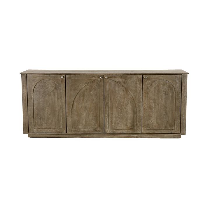 Alex Hamilton Archie Solid Wood Sideboard in North Creek Brown