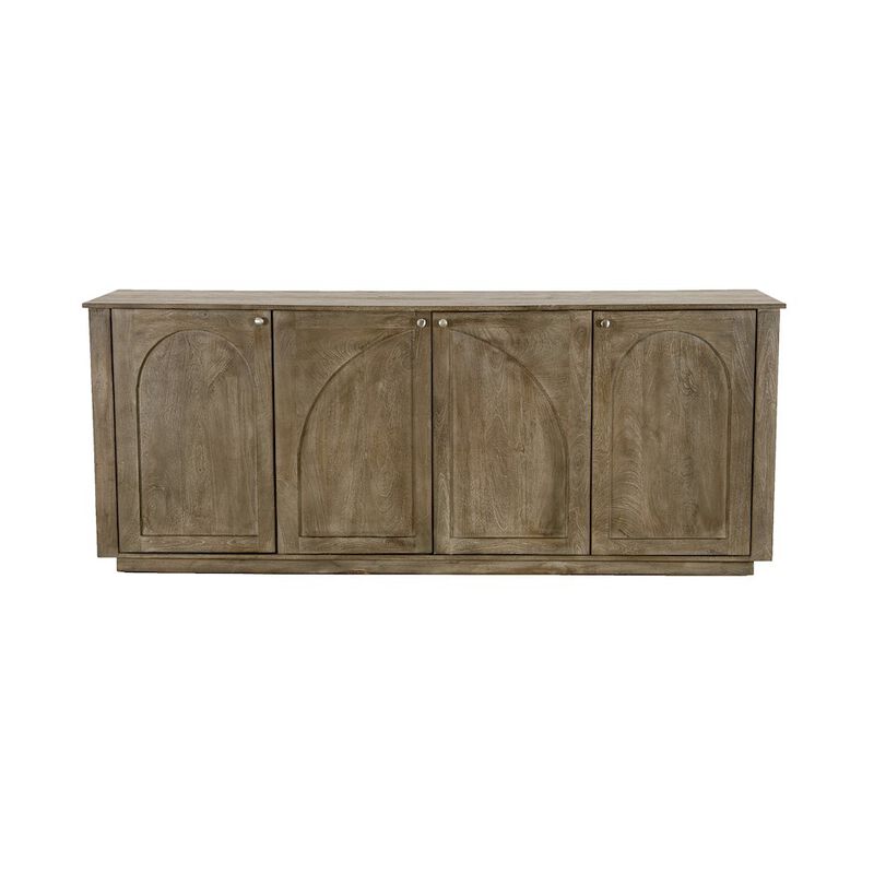 Alex Hamilton Archie Solid Wood Sideboard in North Creek Brown