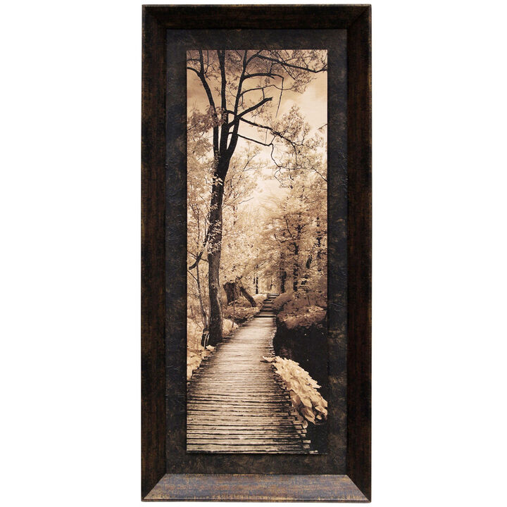 Quiet Stroll I Framed Print