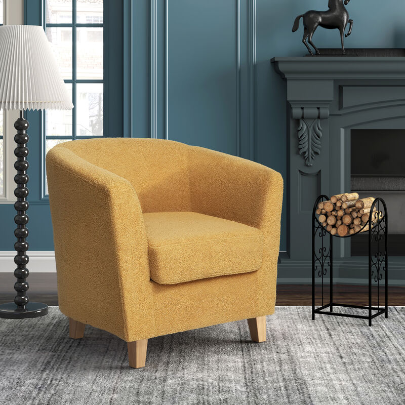 Merax Casual Fabric Club Chair Accent Chair