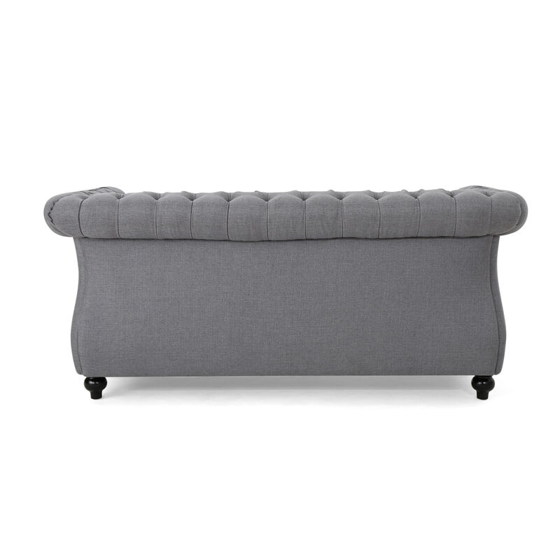 Merax Traditional Chesterfield Loveseat Sofa