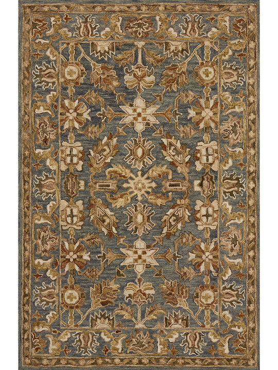 Victoria VK05 Slate/Slate 7'9" x 9'9" Rug