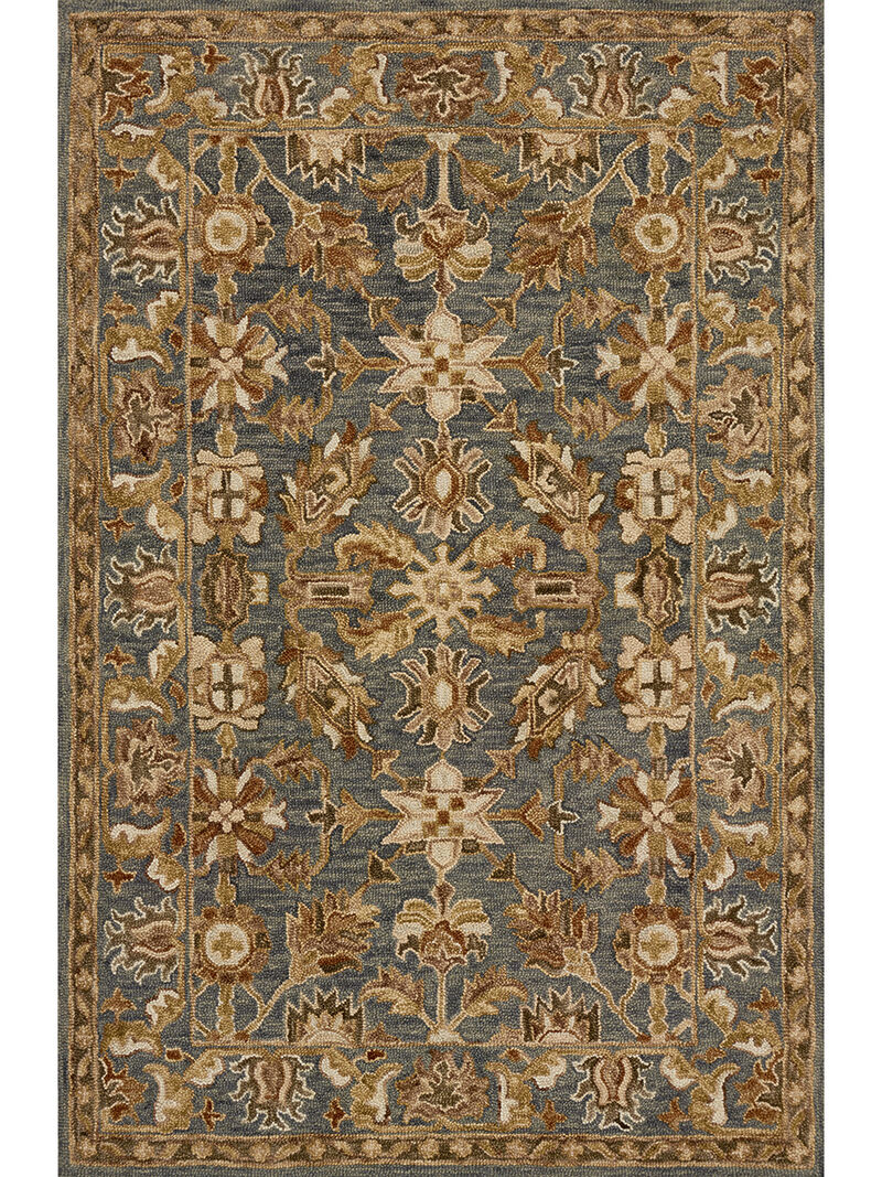 Victoria VK05 Slate/Slate 7'9" x 9'9" Rug