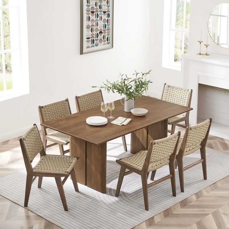 Modway - Amistad 70" Dining Table Walnut
