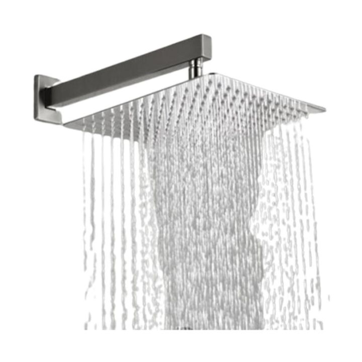 Wall Mounted Rain Shower System, Modern High Pressure Shower Head for Full Body Coverage