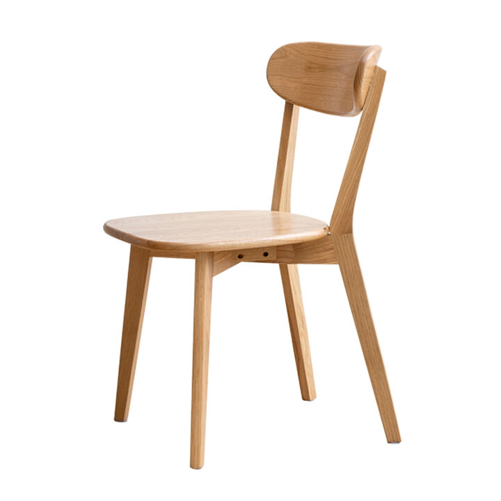 Natural Oak Wooden Dining Chair