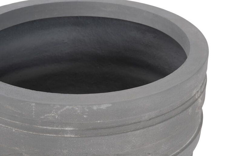 June Extra Small Planter in Raw Gray